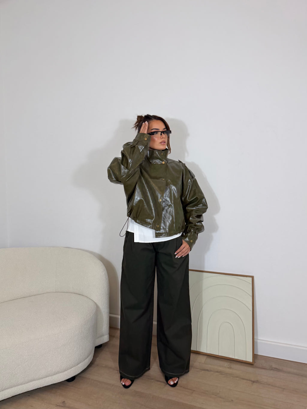 Giubbotto Naomi Verde