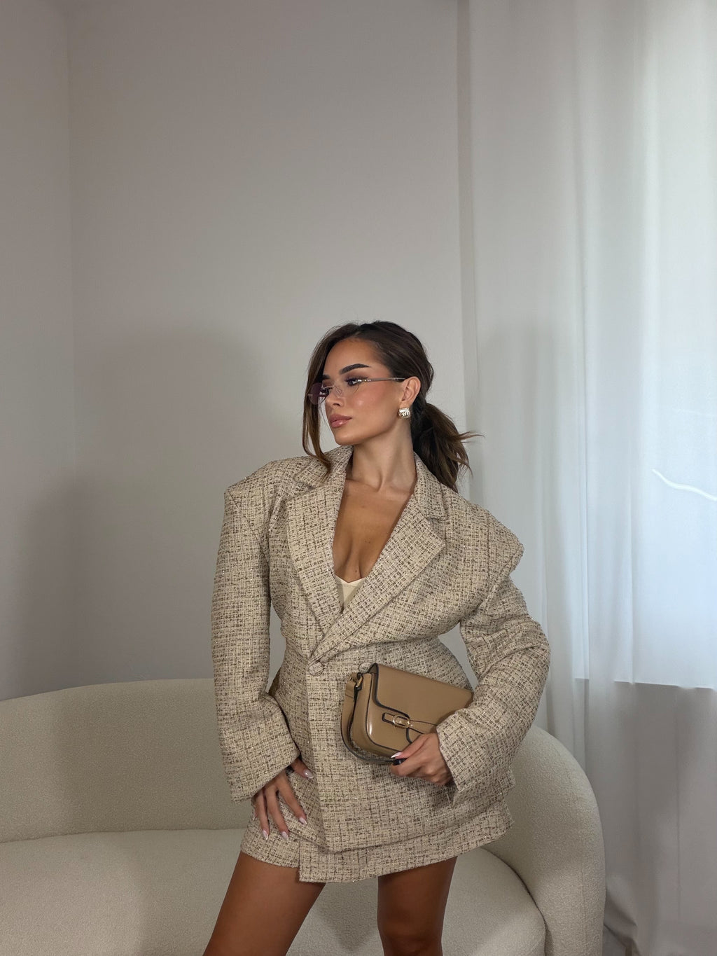 Completo Paris Beige