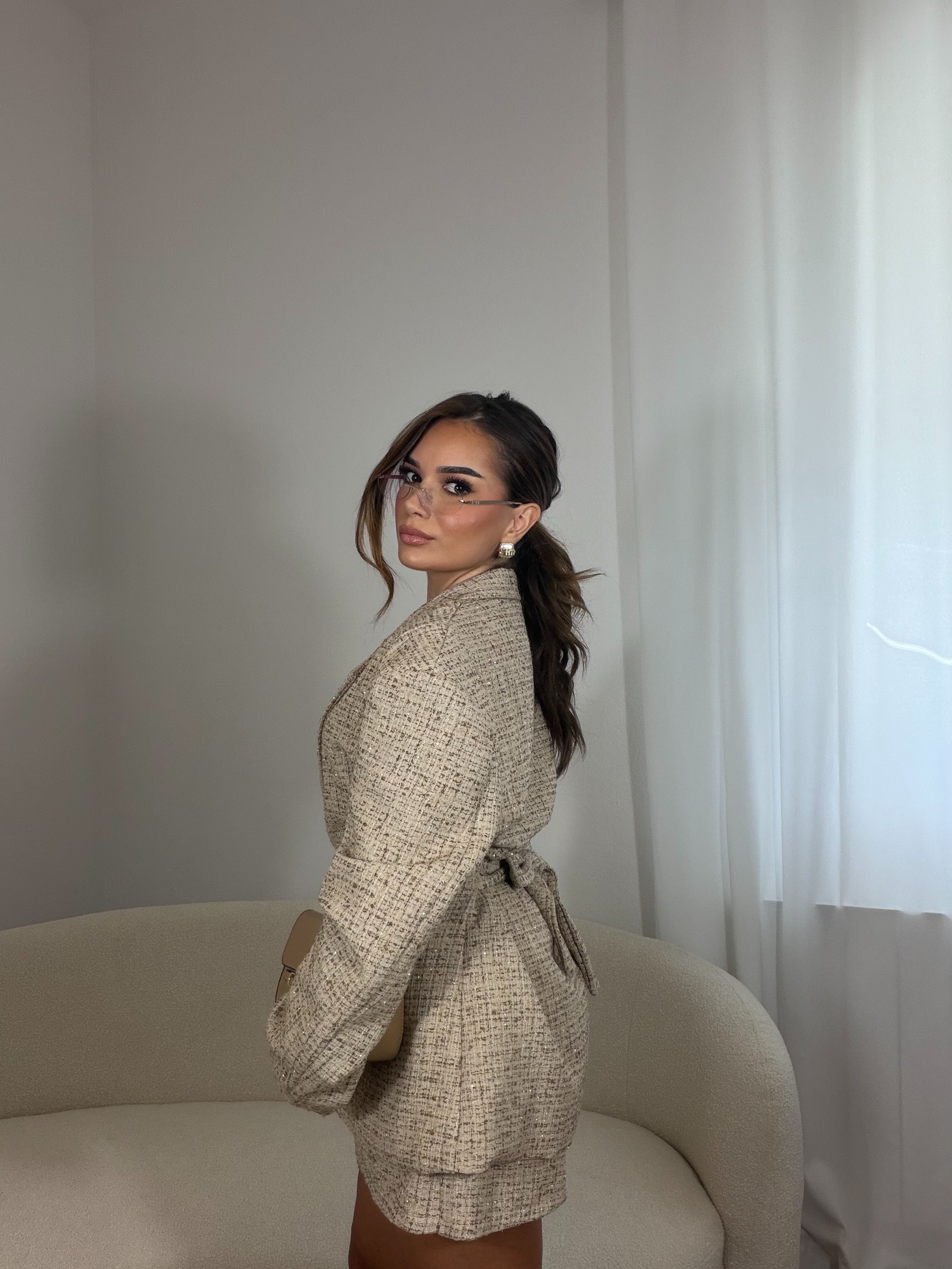 Completo Paris Beige